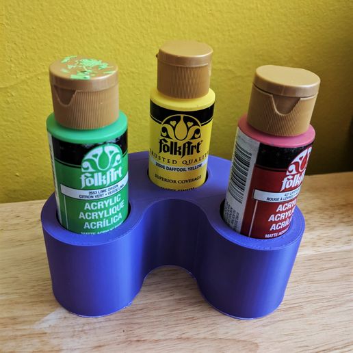 Simple Paint Bottle Holder