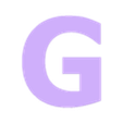 G-BOX.stl Letter shaped box G