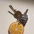 20200331_012117.jpg Lemon Slice Keychain MULTICOLOR (PRINTABLE WITH NORMAL 3D PRINTERS)