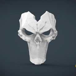 untitled.319.jpg Free 3D file Death Mask darksiders- life size wearable・3D printing idea to download
