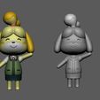 isa-9.jpg ANIMAL CROSSING - ISABELLE - 3 Different Poses