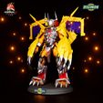 3.jpg Digimon - WarGreymon STL - 3D PRINTING