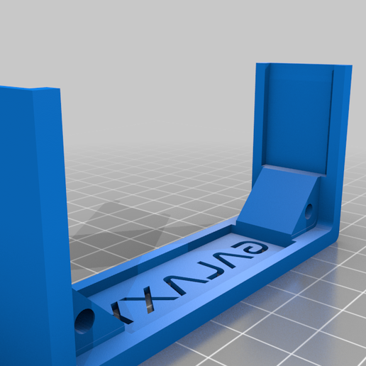 Case led RGB Cooler 80x80 3D model