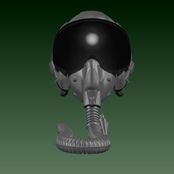 12.jpg STL file Helmet HGU-55・3D printing design to download