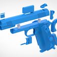 045.jpg Remington 1911 Enhanced pistol from the game Tomb Raider 2013 3D print model3