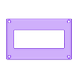 Panel_pered.stl Box for  LCD 2004 i2c