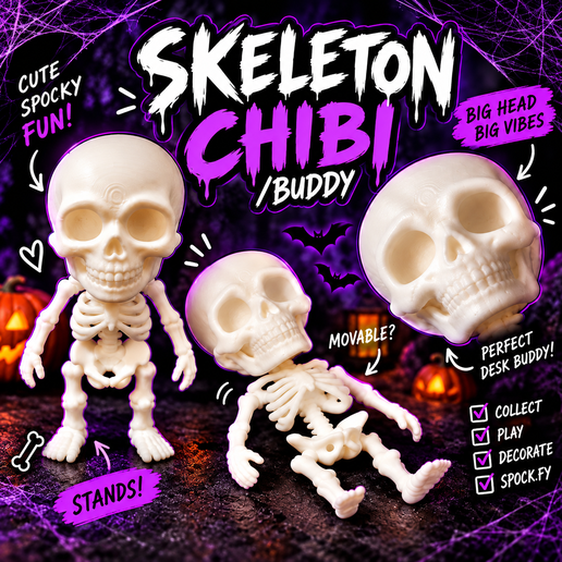 Skeleton Chibi Buddy