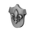 SH-1-01.JPG Decorative Lys flower heraldic lily Shield 3D print model      Description     Comments (0)     Reviews (0)