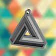 1.jpg Penrose Triangle Keychain
