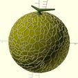 voronoi_melon.jpg Free STL file Voronoi melon・3D printable design to download