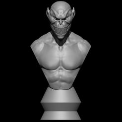 Baraka.jpg STL file Baraka - Mortal Kombat II - Bust・3D printing idea to download