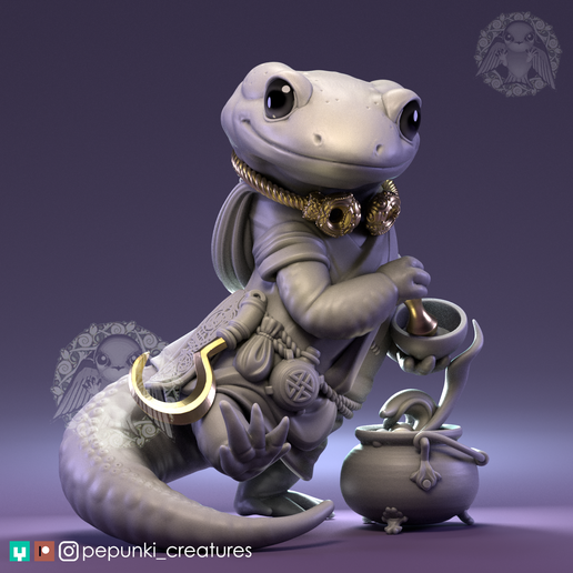 Salamander_BW__02_.png Salamander Celtic Druid