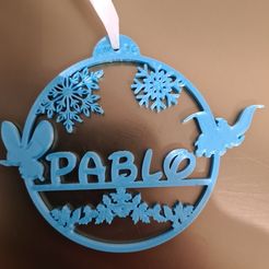 311174864_664977631572685_8397620835230065497_n.jpg Fichier STL Boule de Noel Dumbo・Plan pour imprimante 3D à télécharger
