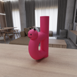 untitled3.png 3D Cat Vase & Holder With 3D Stl File, Flower Pot STL File, Decorative Vase, Candle Holder, Desk Organizer, Cat Figure, Cat, 3D Home Decor