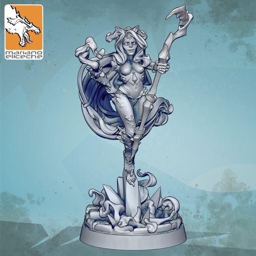 The Ice Demon, 32mm, DnD5E 3D model