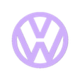 2_logo VOLKSWAGEN.stl VOLKSWAGEN key ring