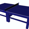 1.png TABLE Tennis Racket TENNIS PLAYER GAME 3D MODEL FIELD STADIUM SCENE PING PONG TABLE TENNIS BALL