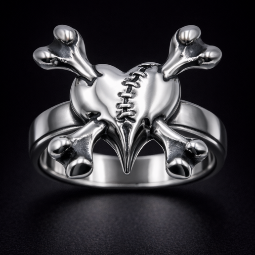 Skull Bone Ring