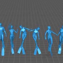 20221225_233432.jpg 3D file scuba diorama 3D print model・Model to download and 3D print