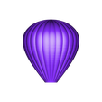 Montgolfiere.STL Balloon balloon, Ball of hot-air balloon