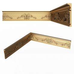 Cornice-Decoration-Molding-014-90-Degree-1.jpg Gesims-Dekorationsleiste 014 90 Grad