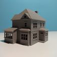IMG_20230215_181210947.jpg STL file N-Scale House 'Syracuse I' 1:160 Scale STL Files・3D printer design to download