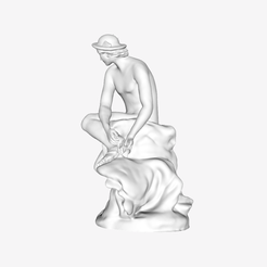 Capture d’écran 2018-09-21 à 14.18.56.png Archivo STL gratis Mercurio alzando sus alas en el Louvre, París・Objeto imprimible en 3D para descargar
