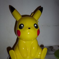 POKEMON - PIKACHU (IMPRESSION FACILE SANS SUPPORT)