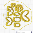 Screenshot_6.png Fichier 3D Jeu de cutters pour pâte polymère de 7 pièces-Modèle #7-desing lorren3d・Objet pour impression 3D à télécharger