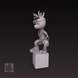 Cool-Dog-Character-FigureScreenshot_7.jpg Cool Character on a Cube - Stylish and Accessorized 3D Printable Figure