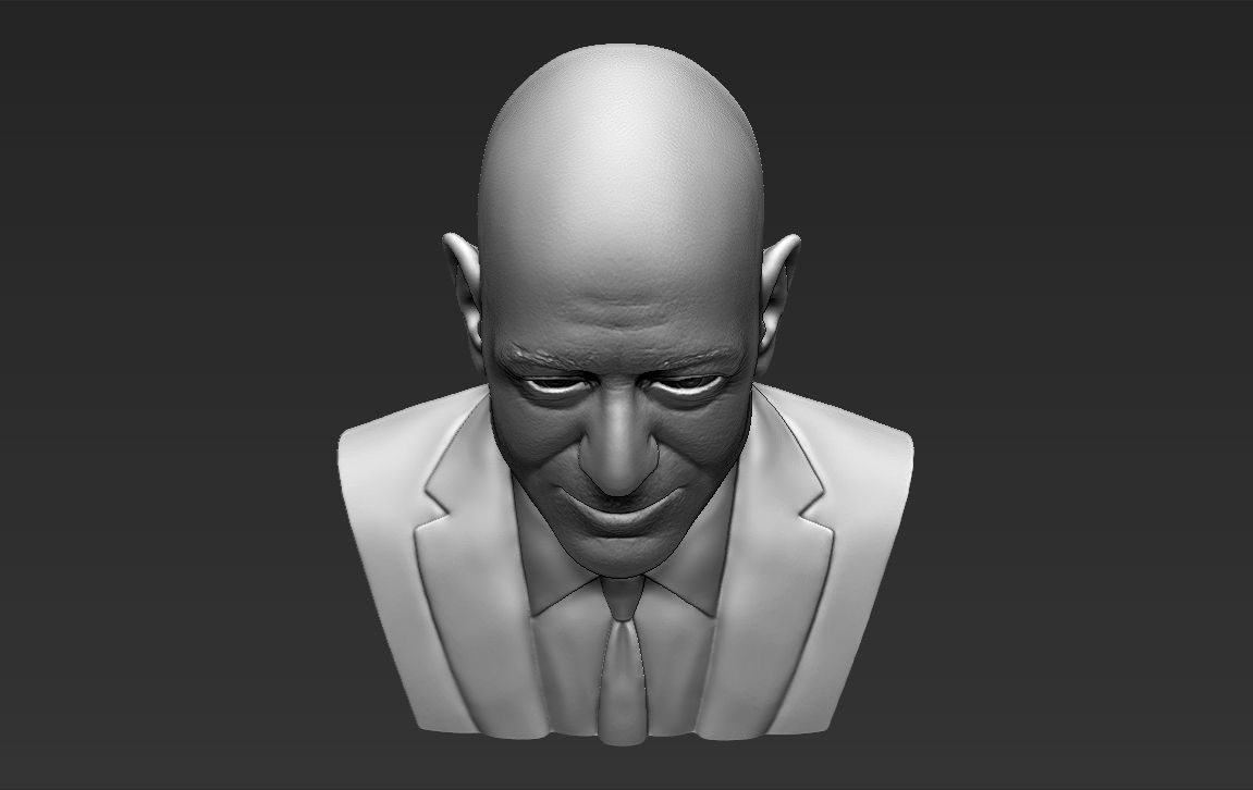 14.jpg Descargar archivo El busto de Jeff Bezos está listo para la impresión en 3D a todo color • Diseño para imprimir en 3D, PrintedReality