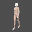 13.jpg Beautiful Woman -Rigged and animated for Unity