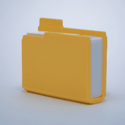 Capture d’écran 2018-05-07 à 10.24.52.png Free STL file File Folder USB Drive・3D printing template to download