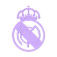 escudo real madrid.STL Real Madrid cookie cutter =)