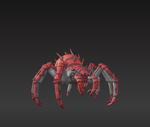 Spider 3D model