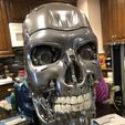 Crâne de Terminator T-800 mobile