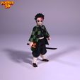 1.jpg TANJIRO - ARTICULATED ACTION FIGURE - DEMON SLAYER - EASY TO PRINT AND ASSEMBLE