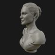 11.jpg Angelina Jolie 3D bust ready to 3D print 3D print model