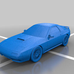 rx7_fc_all.png Download free STL file Mazda RX-7 FC Turbo • 3D print model, cttdrn2