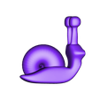 Cartoon_Snail_V3.obj Speedy die Schnecke