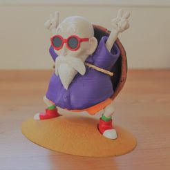 IMG_6924.JPG STL file Dragon ball Kamé sennin sennin turtle genius・3D print design to download