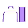 Single Jerry Can Bracket.stl ブラケット付きジェリー缶