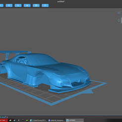 obrázek_2023-03-07_212913426.png STL file Mazda RX7 TCP Bodykit・3D printer model to download