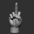 ZBrush-Document.jpg middle finger 3D printable model