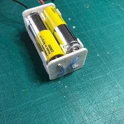 3331ae94c122d5d27c3e5689bed933e1_display_large.JPG Free STL file 4x AA battery holder / case・3D print design to download