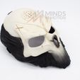 Skull-Mask_01Logo.jpg SkullMask 3D print model