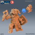 2719-Dog-Folk-Tribe-Cleric-Medium.png Dog Folk Tribe Set A ‧ DnD Miniature ‧ Tabletop Miniatures ‧ Gaming Monster ‧ 3D Model ‧ RPG ‧ DnDminis ‧ STL FILE