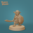 GoblinRaiderM_Front.png Goblin Raiders - Classic Monsters - Fantasy Miniatures