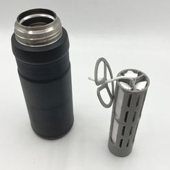 4ed06f7e-ed7d-45c4-99b5-84d1249dc99d.JPG Free 3D file 珪藻土スティックを使ったボトル乾燥器 / Water Bottle Dryer using Diatomite Sticks・3D printing template to download