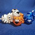 JPG4.jpg STL file Flexi Tiger・3D printer model to download